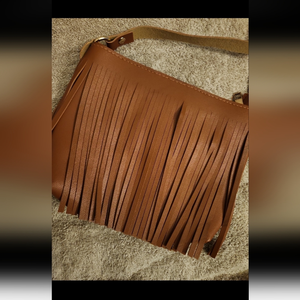 TAN/BROWN Crossbody strap shoulder bags... - Picture 1 of 5